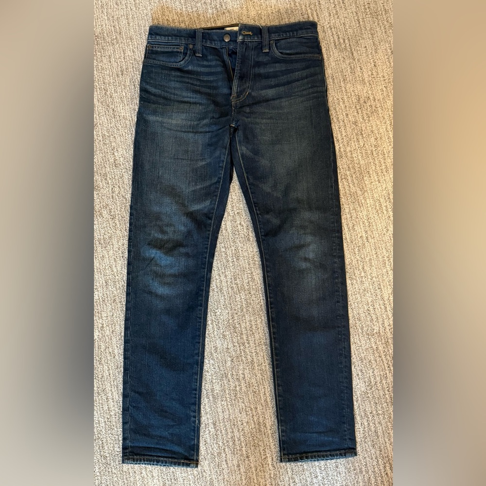 Madewell Men's Dark Blue Slim Jeans